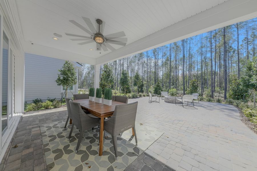 Exterior details of a home in Heritage Trace in Nocatee, Ponte Vedra (Image 15). Exterior details of a home in Heritage Trace in Nocatee, Ponte Vedra (Image 15).