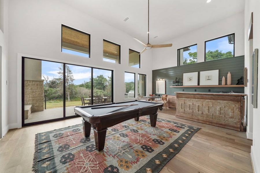 Furnished interior in a model home at Aune Ranch in Copper Canyon (Image 8).