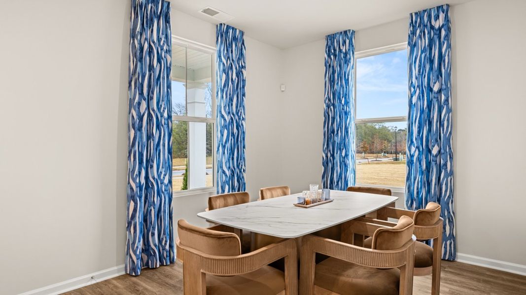 Furnished interior in a model home at Brookland Commons in Monroe (Image 16).