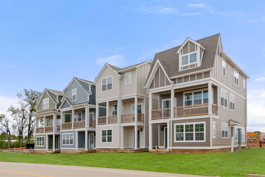 Front exterior of a home in the The Chadwick community, located in Nashville, TN (Image 3).
