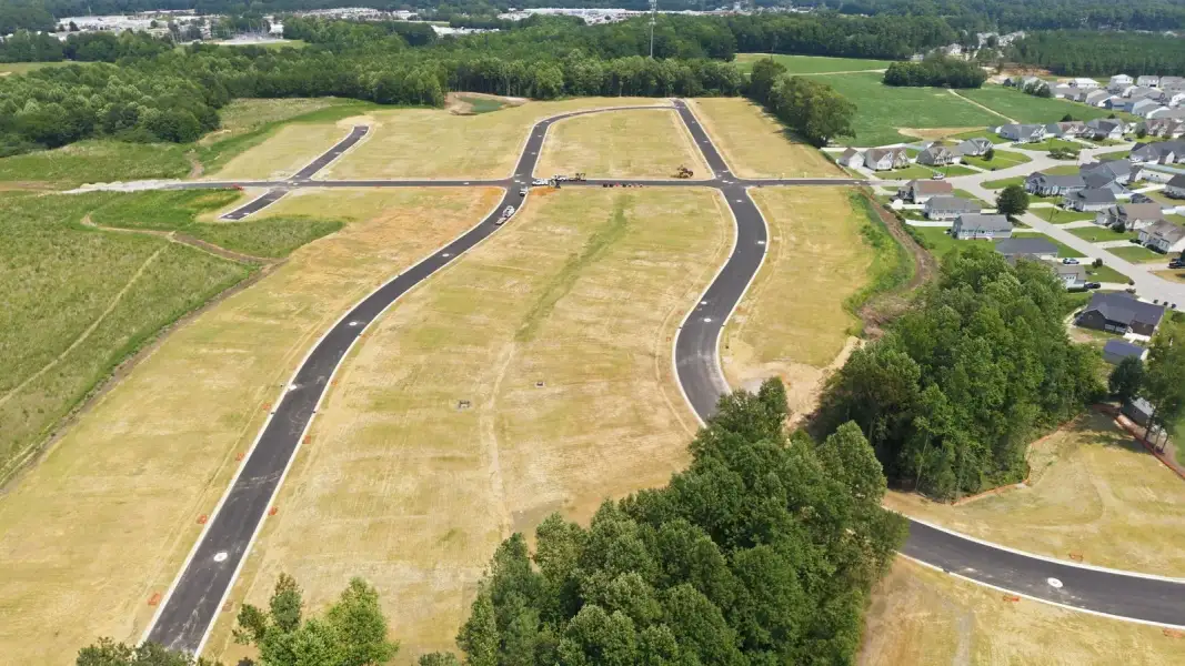 Site preparation and early development at Savannah Place in Wilson, NC (Image 8).