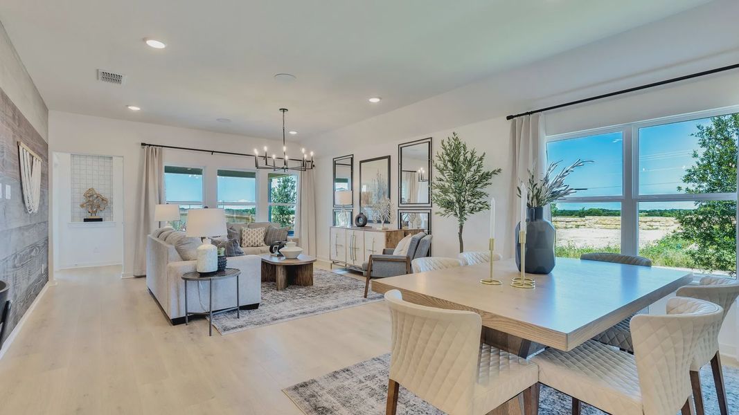 Experience luxury with elegant hardwood floors and panoramic windows in Hunters Glen. Experience luxury with elegant hardwood floors and panoramic windows in Hunters Glen.