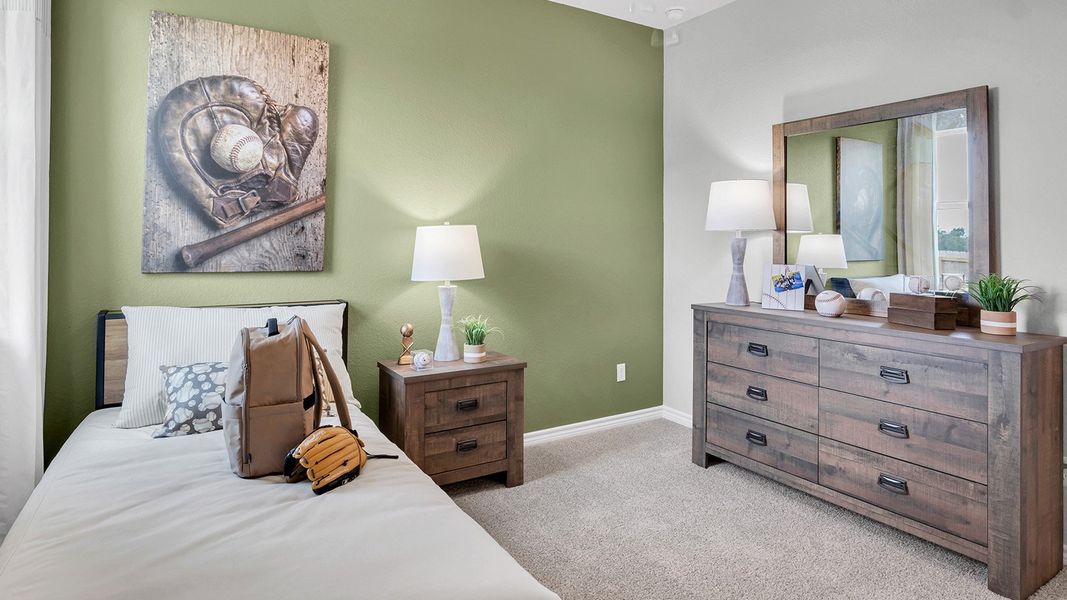 Furnished interior in a model home at Country Meadows in Thorndale (Image 20).