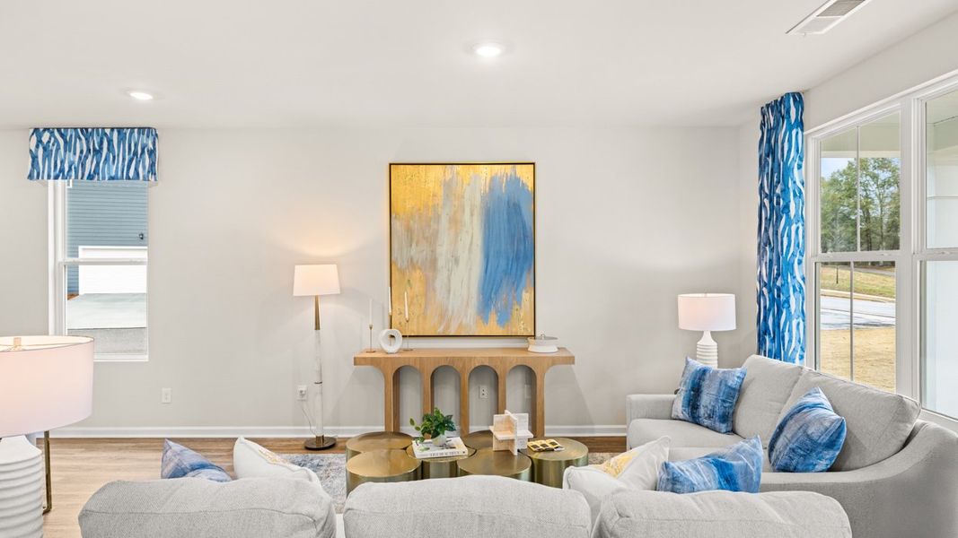 Furnished interior in a model home at Brookland Commons in Monroe (Image 19).