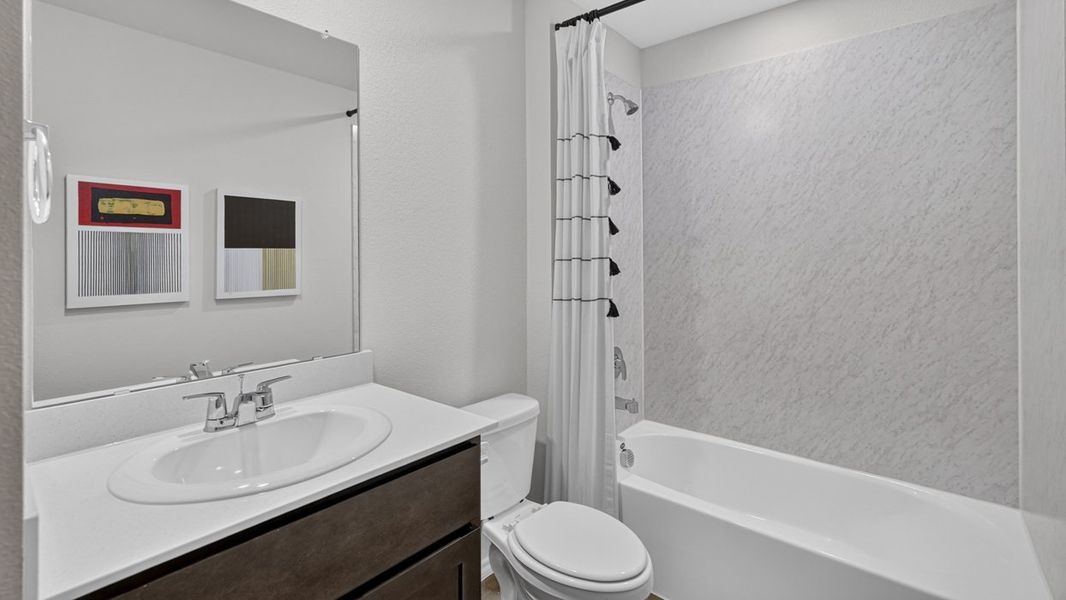 Furnished interior in a model home at Whitewing Trails in Princeton (Image 58). Furnished interior in a model home at Whitewing Trails in Princeton (Image 58).