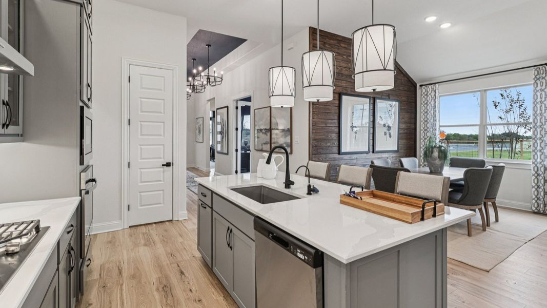 Furnished interior in a model home at The Crossvine in Schertz (Image 21). Furnished interior in a model home at The Crossvine in Schertz (Image 21).