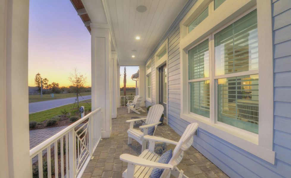 Exterior details of a home in Verona Oceanside, Ormond Beach (Image 5).