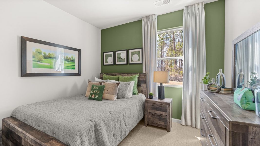 Furnished interior in a model home at Bellemeade Landing in Augusta (Image 13).