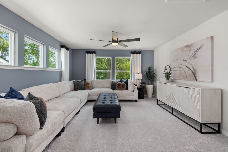Second Floor Loft Great for Entertaining