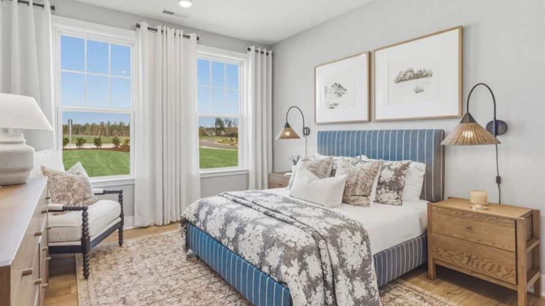 Furnished interior in a model home at Reserve at Crowthorne in Zebulon (Image 20). Furnished interior in a model home at Reserve at Crowthorne in Zebulon (Image 20).