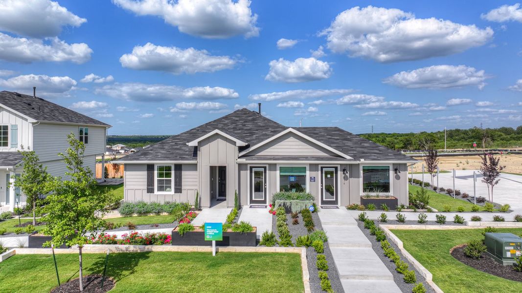 Front exterior of a home in the Bollinger community, located in Maxwell, TX (Image 12).