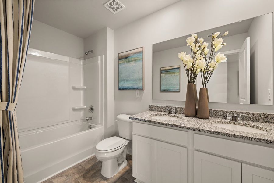 Furnished interior in a model home at The Islands in Beech Island (Image 30).