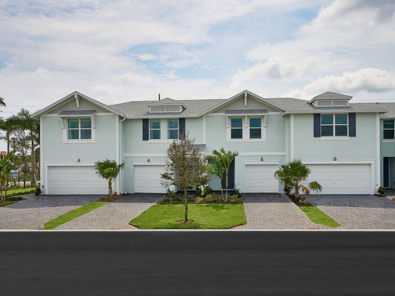 Front exterior of a home in the Tidewater community, located in Fort Pierce, FL (Image 1). Front exterior of a home in the Tidewater community, located in Fort Pierce, FL (Image 1).