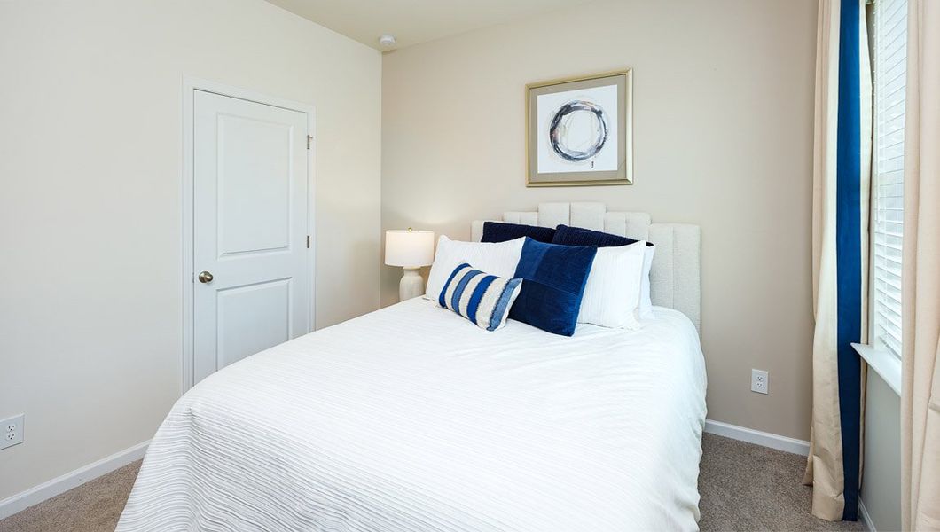 Furnished interior in a model home at Granite Falls in Lancaster (Image 22).