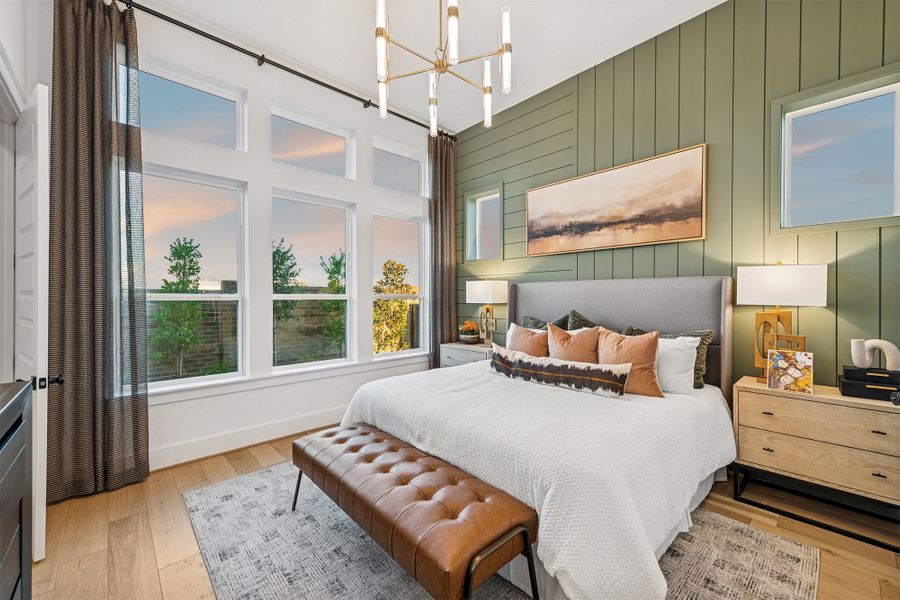 Furnished interior in a model home at Easthaven at Bridgeland Central - Horizon Collection in Cypress (Image 16).