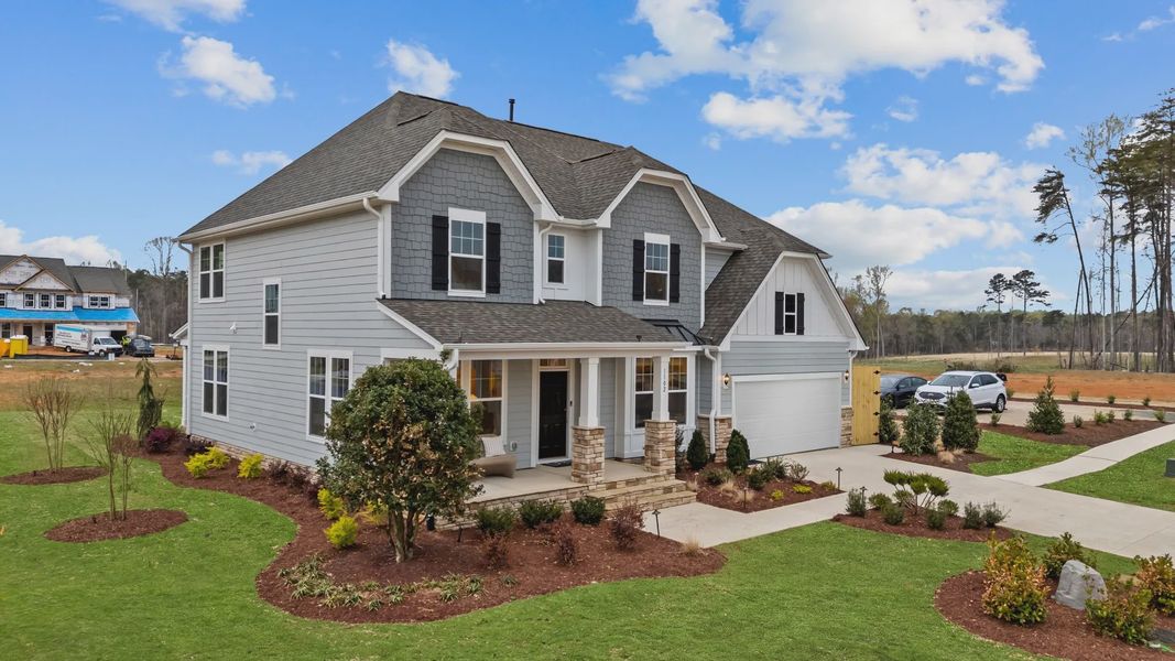 Front exterior of a home in the Owen Park community, located in Gibsonville, NC (Image 8).