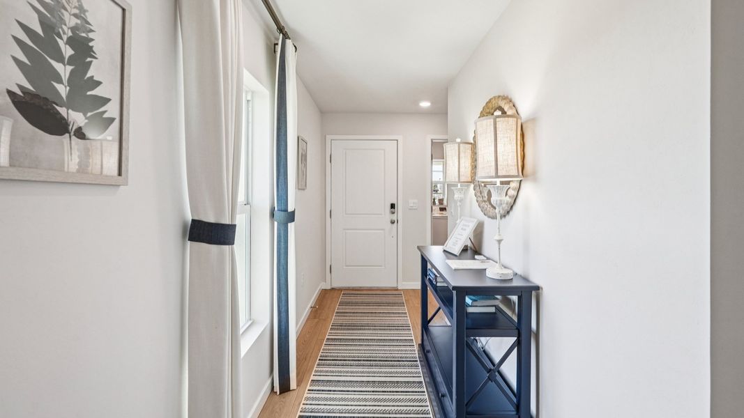 Furnished interior in a model home at Bentley Crossing in Fort Myers (Image 26).