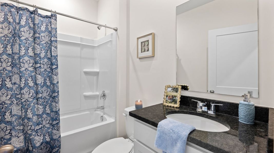 Furnished interior in a model home at Cambridge Cove in Chickamauga (Image 23).