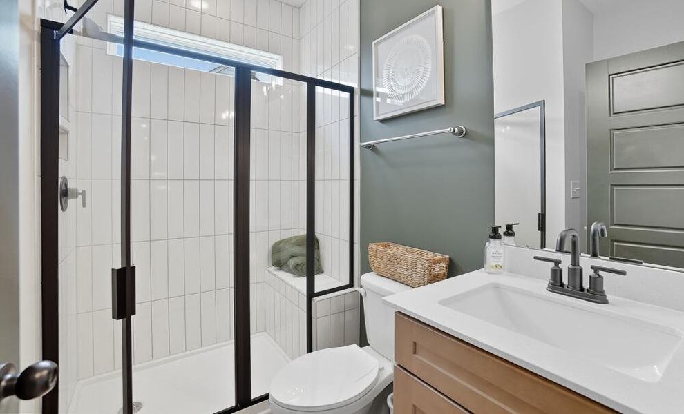 Furnished interior in a model home at Arbordale in Elgin (Image 16).