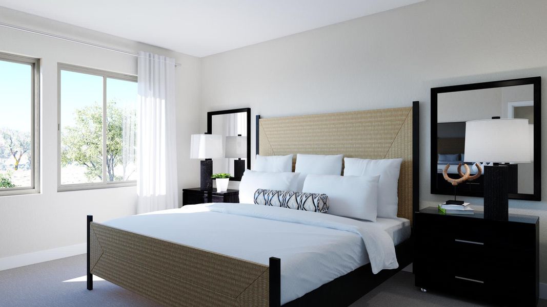 Primary Bedroom | Contena | Marketside Tercera | Verrado | New homes in Buckeye, Arizona | Landsea Homes Primary Bedroom | Contena | Marketside Tercera | Verrado | New homes in Buckeye, Arizona | Landsea Homes