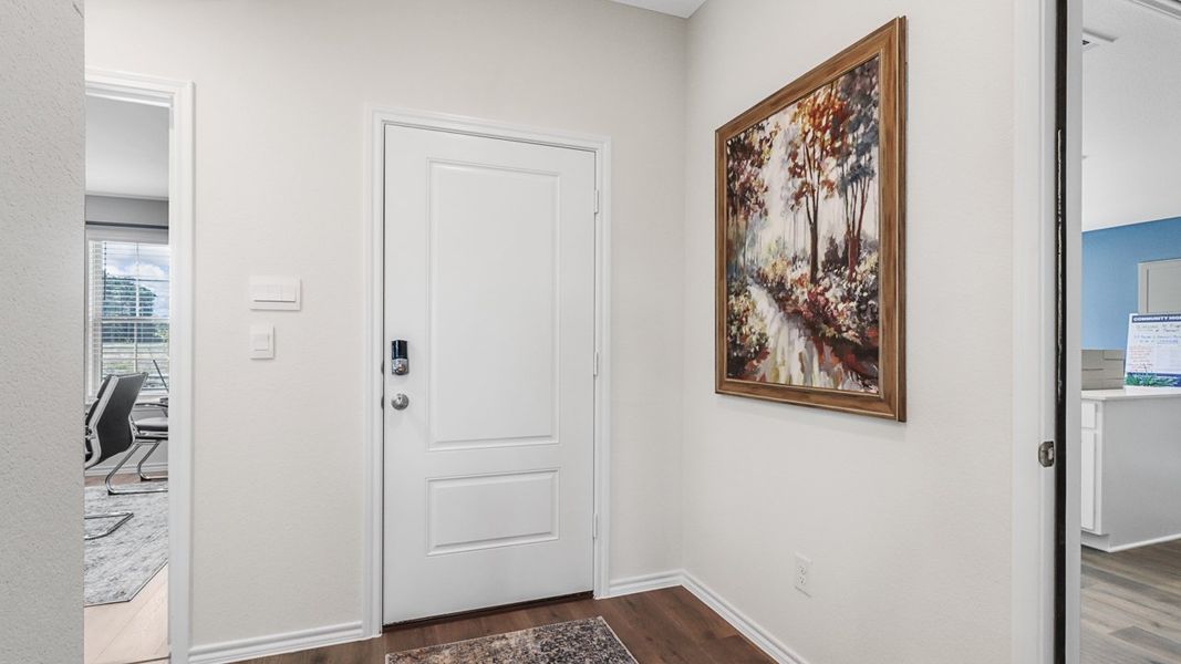 Furnished interior in a model home at River Oaks at Sawmill in Chandler (Image 7).