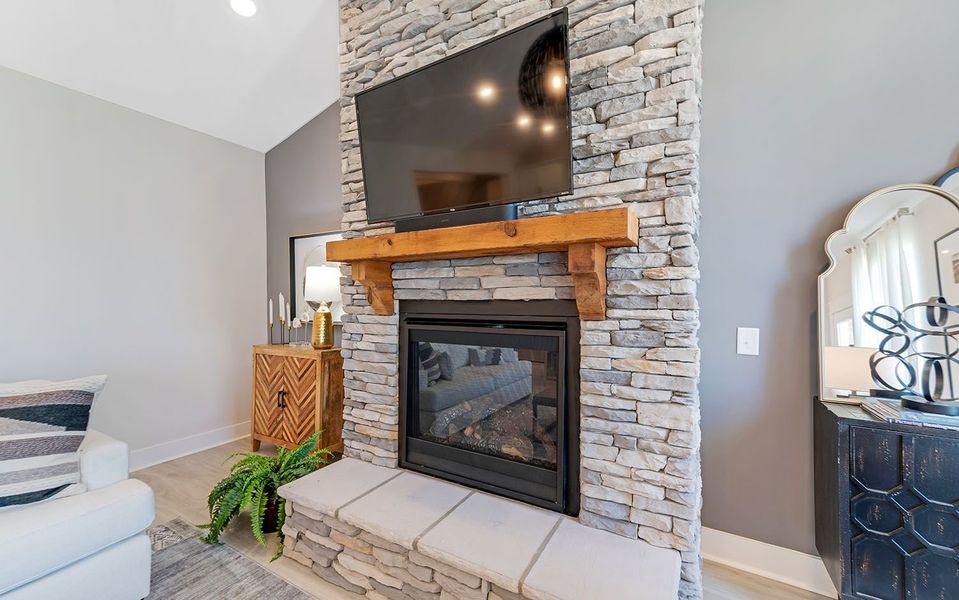 Furnished interior in a model home at McCain's Station in Gallatin (Image 23). Furnished interior in a model home at McCain's Station in Gallatin (Image 23).