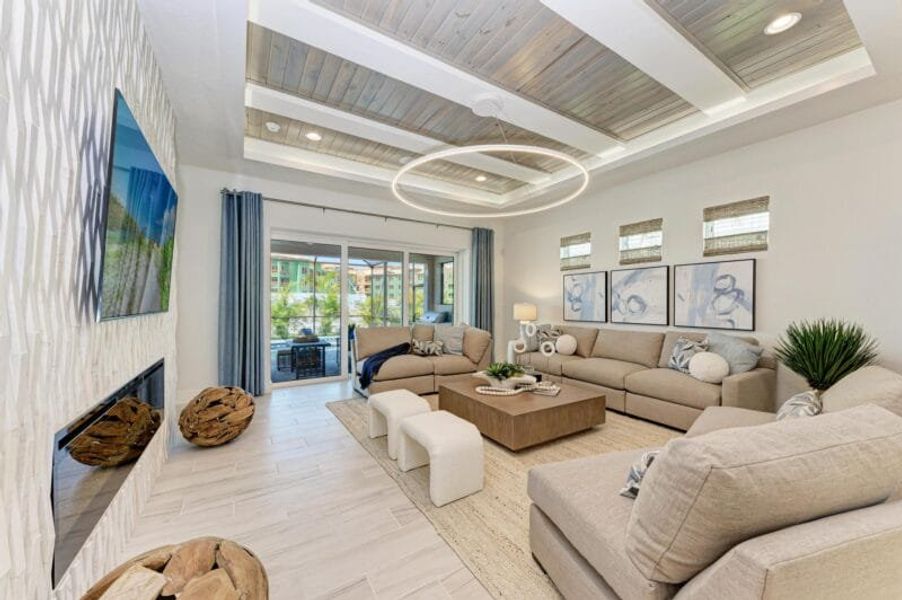 Furnished interior in a model home at Inspiration at Watercolor Place in Bradenton (Image 93). Furnished interior in a model home at Inspiration at Watercolor Place in Bradenton (Image 93).