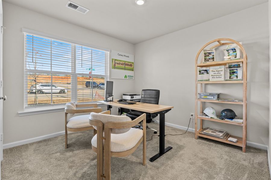 Furnished interior in a model home at Howard Drive in Fountain Inn (Image 29).