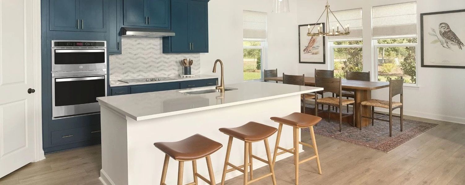 Furnished interior in a model home at Blue Heron Retreat: Oasis Series in Little River (Image 7).