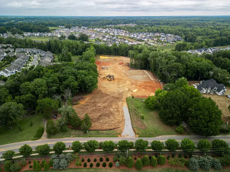 Site preparation and early development at Magnolia Glen in Huntersville, NC (Image 34). Site preparation and early development at Magnolia Glen in Huntersville, NC (Image 34).