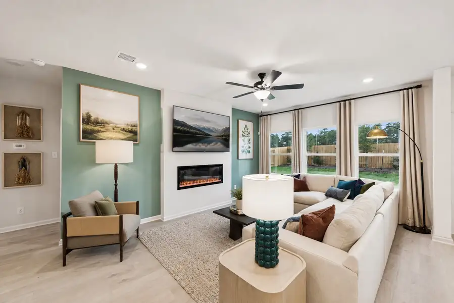 The Princeton II- Family Room