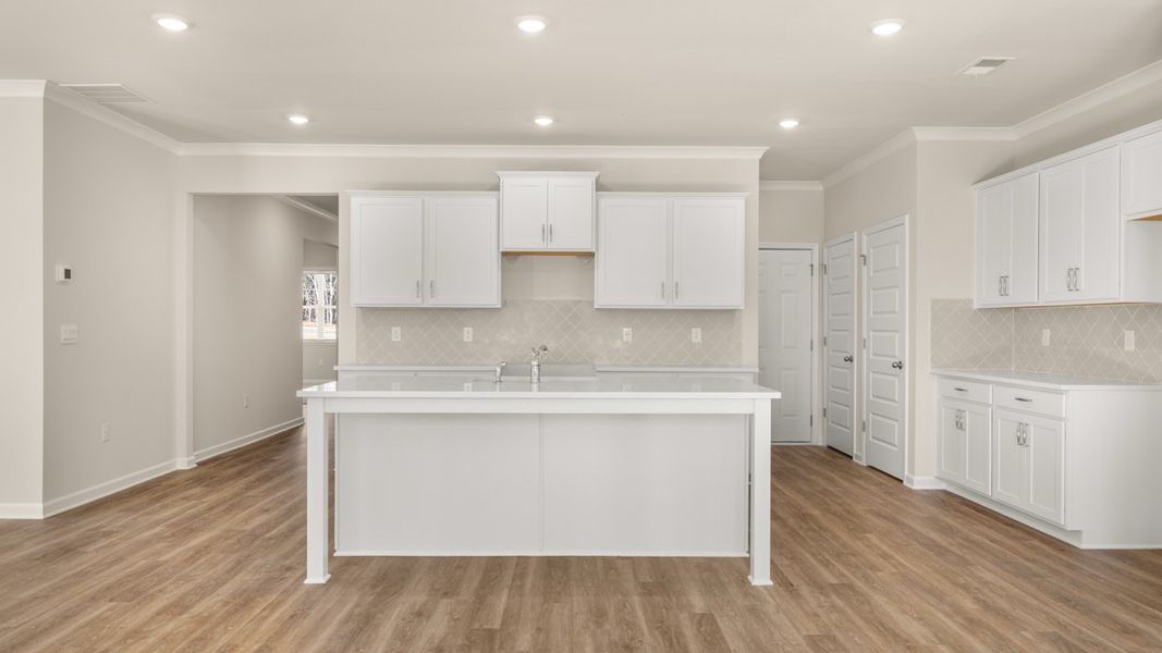 Furnished interior in a model home at Kingston Ranch at Lake Oconee in Buckhead (Image 26).