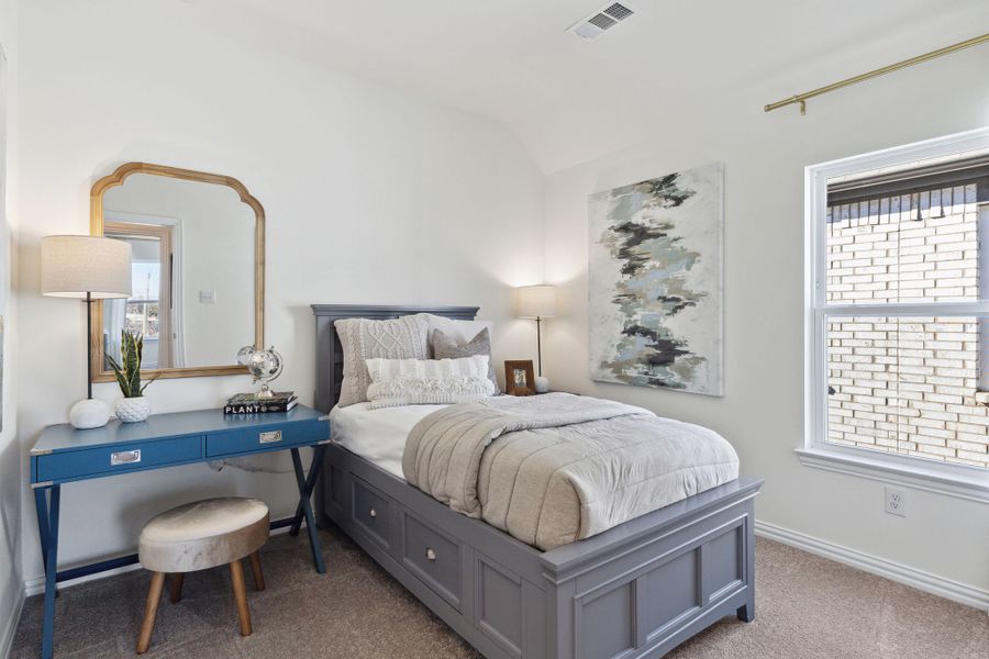 Furnished interior in a model home at Heritage Village in Haltom City (Image 36).