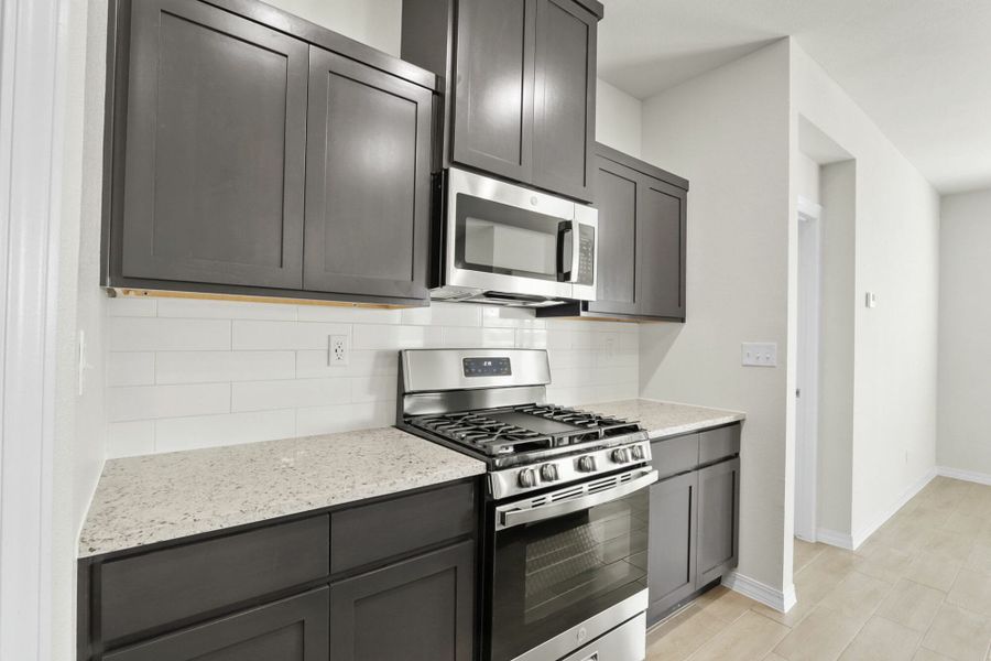 Furnished interior in a model home at Summer Sky in El Paso (Image 8).