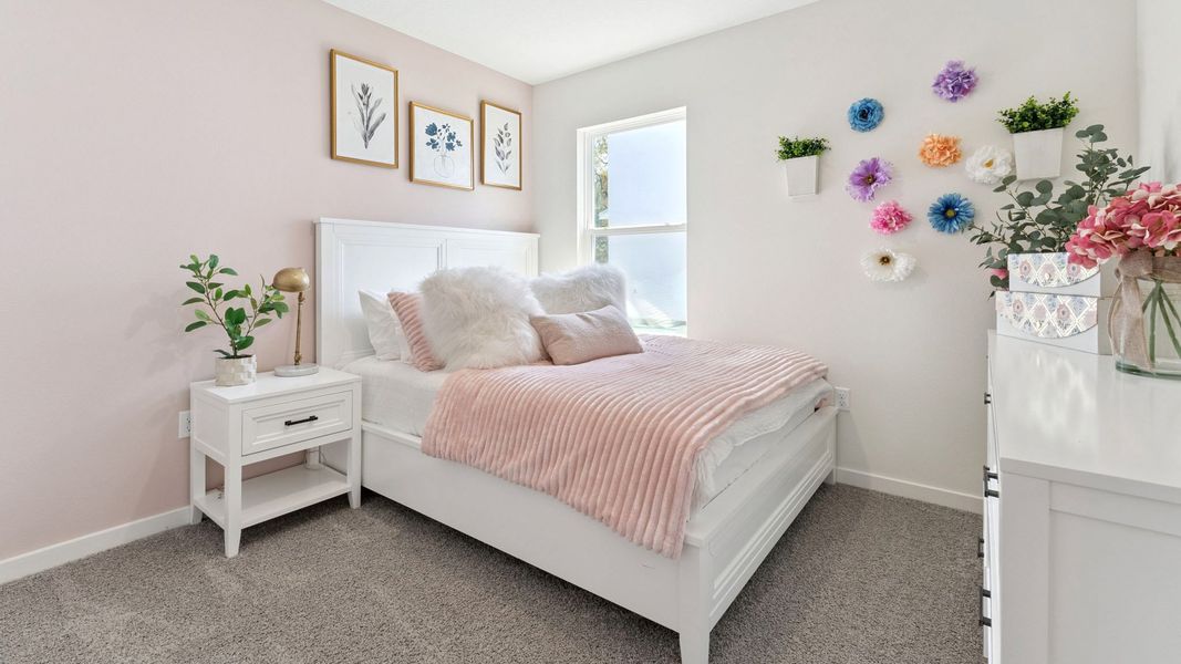 Furnished interior in a model home at Campbell Crossing in Port Orange (Image 15).