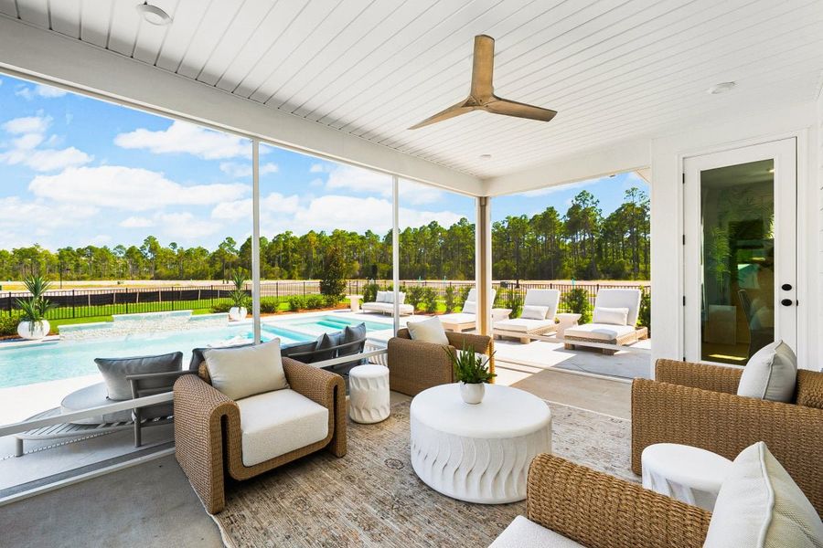 Exterior details of a home in Leeland Farms, Fuquay Varina (Image 21).