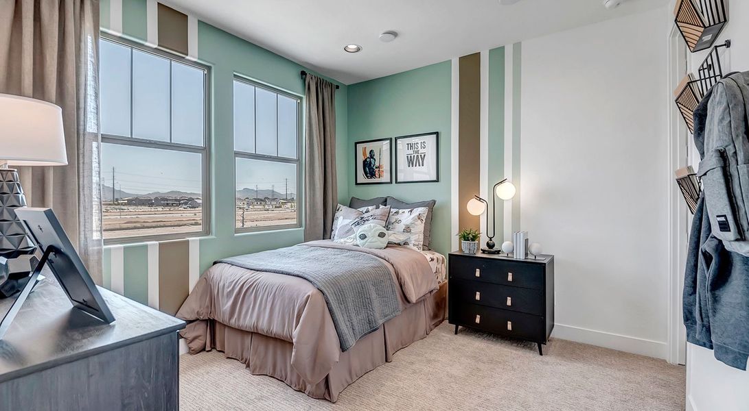 Furnished interior in a model home at Fire Sky at Alamar in Avondale (Image 16).