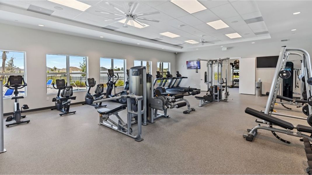 Veranda Preserve fitness center Veranda Preserve fitness center