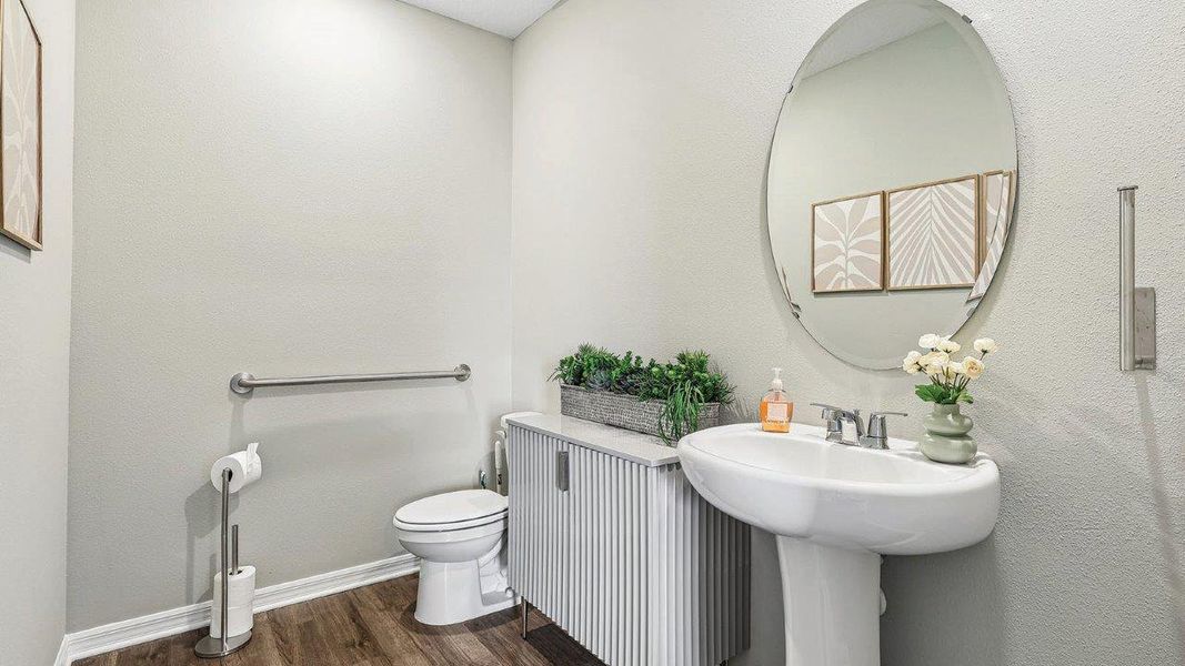 Furnished interior in a model home at Wynnstone in Davenport (Image 25).