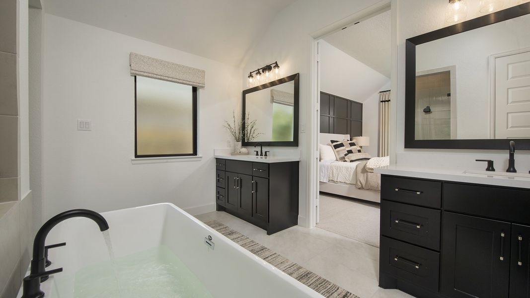 Furnished interior in a model home at Colton 55' in Todd Mission (Image 12). Furnished interior in a model home at Colton 55' in Todd Mission (Image 12).