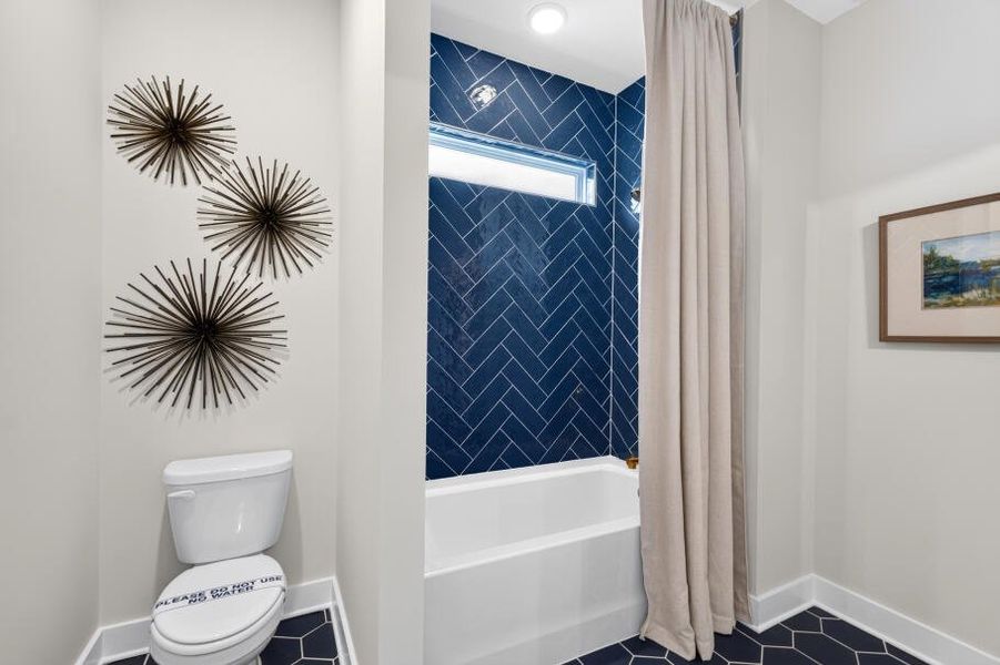 Furnished interior in a model home at Arbor West in Dawsonville (Image 20).