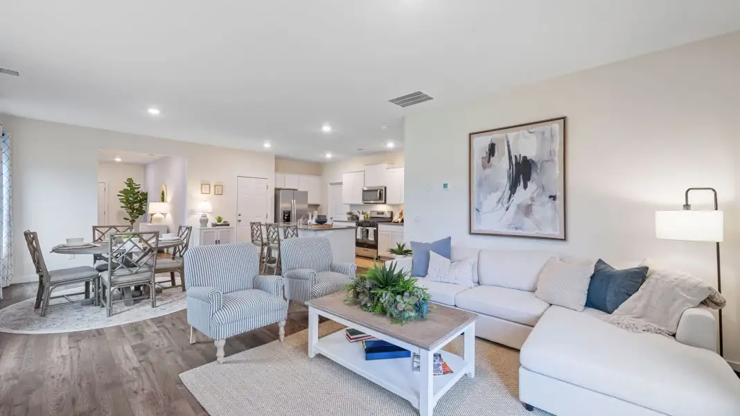 Furnished interior in a model home at Lillie Acres in Chattanooga (Image 16).