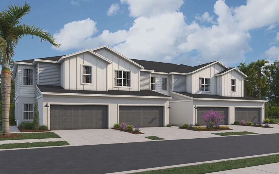 Front exterior of a home in the Waterset community, located in Apollo Beach, FL (Image 42). Front exterior of a home in the Waterset community, located in Apollo Beach, FL (Image 42).