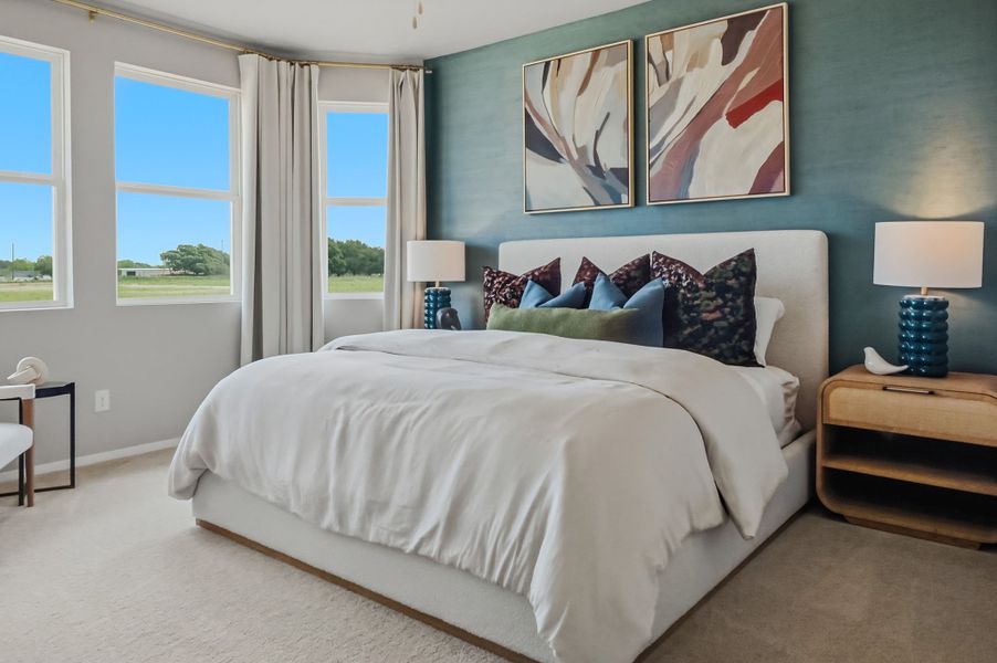 Furnished interior in a model home at Heritage Mill in Hutto (Image 17). Furnished interior in a model home at Heritage Mill in Hutto (Image 17).