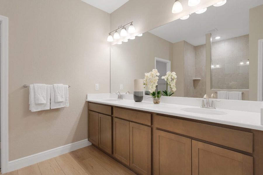 Furnished interior in a model home at Cape Coral in Cape Coral (Image 12).