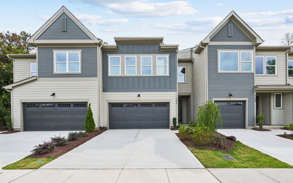 Front exterior of a home in the Summit At Homestead community, located in Chapel Hill, NC (Image 6).
