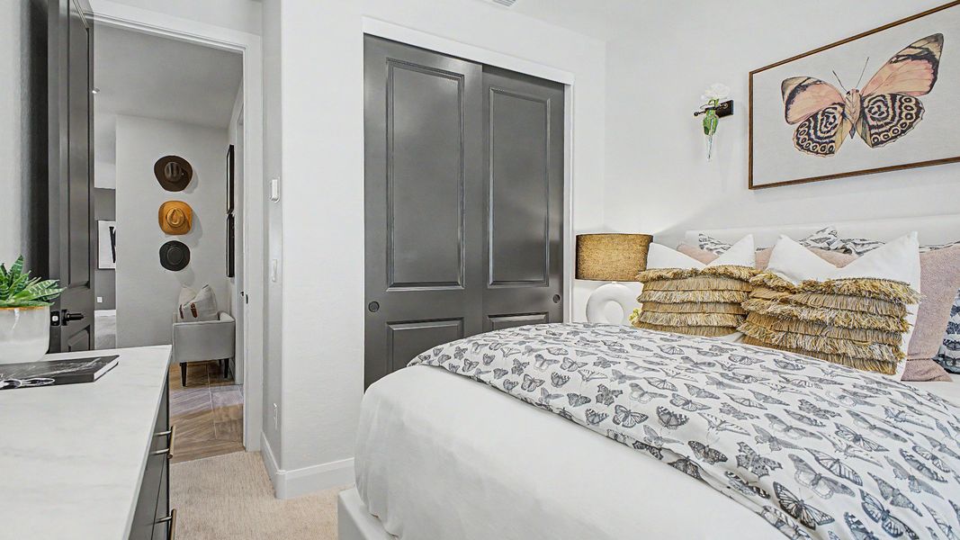 Furnished interior in a model home at Apache Farms in Buckeye (Image 26).