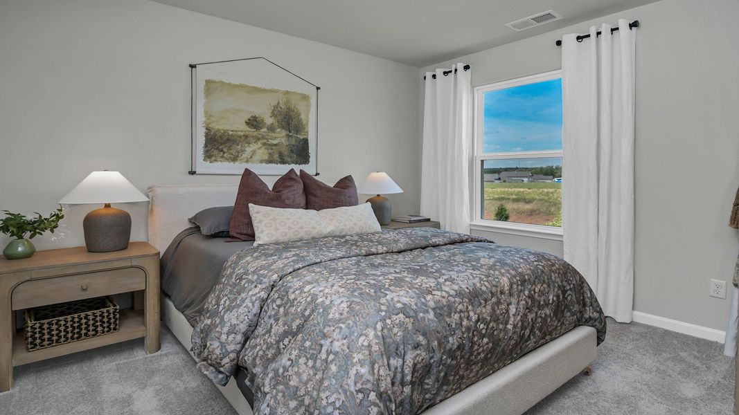 Furnished interior in a model home at Ferry Grove in Lexington (Image 35).