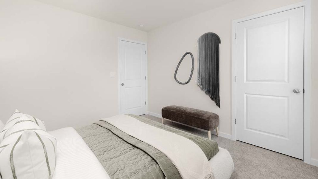 Furnished interior in a model home at Bristol Terrace in Statesville (Image 20).