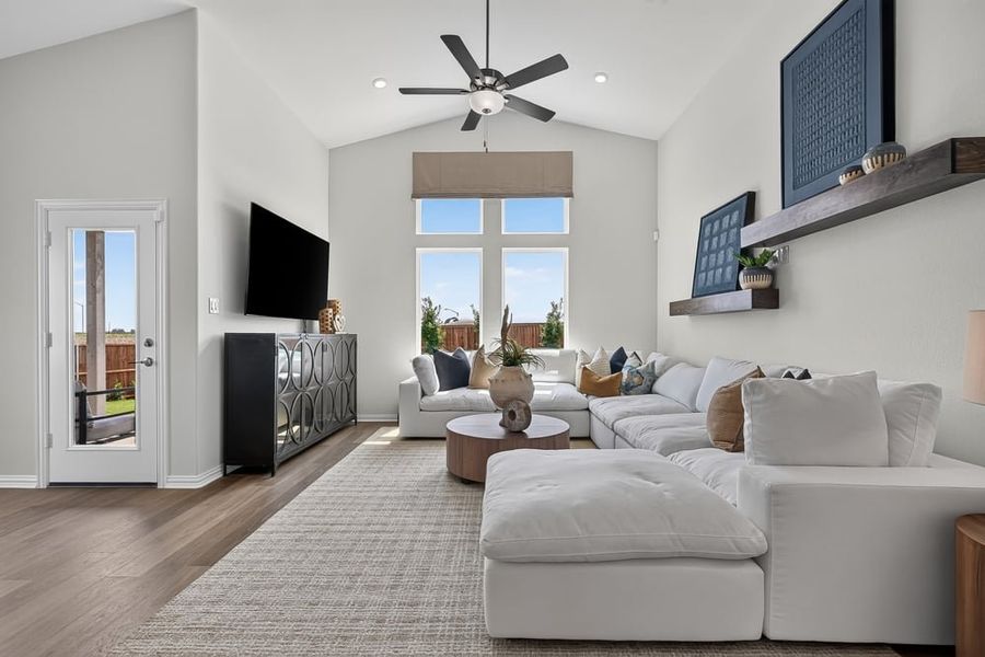 Furnished interior in a model home at Madero 50s in Haslet (Image 117). Furnished interior in a model home at Madero 50s in Haslet (Image 117).